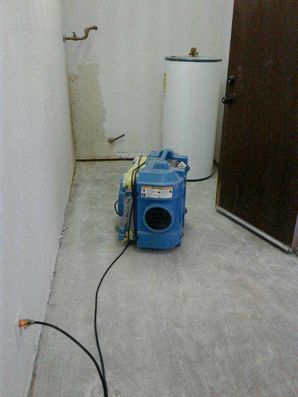 Water Heater Leak Restoration by Family First Mold and Water