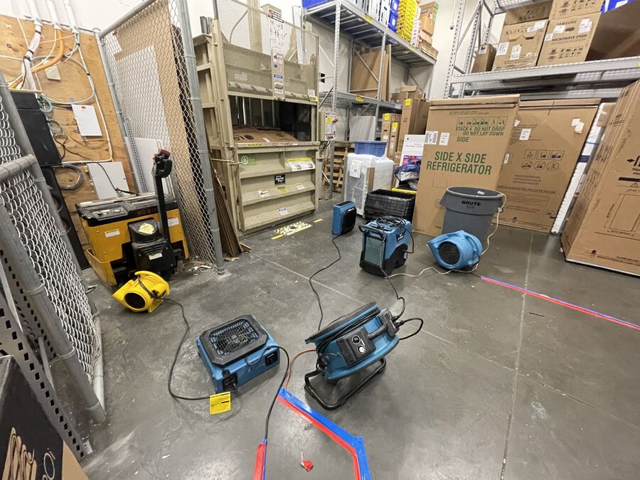 Emergency Water Removal by Family First Mold and Water